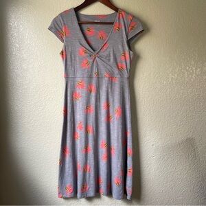 Horny Toad XS Rosemarie Organic Cotton Stretch Floral Activewear Outdoor Dress